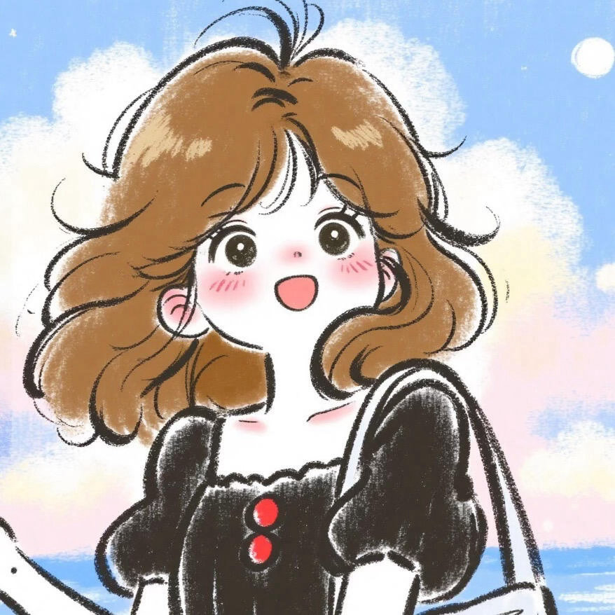 可爱头像  卡通头像  女生头像  治愈头像 