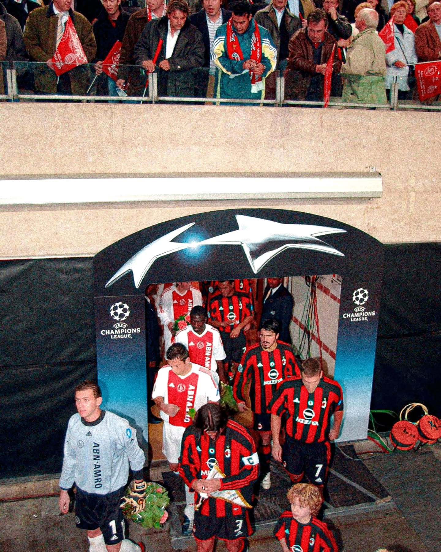 【米兰老照片】 ❤️🖤 sempremilan 欧冠联赛