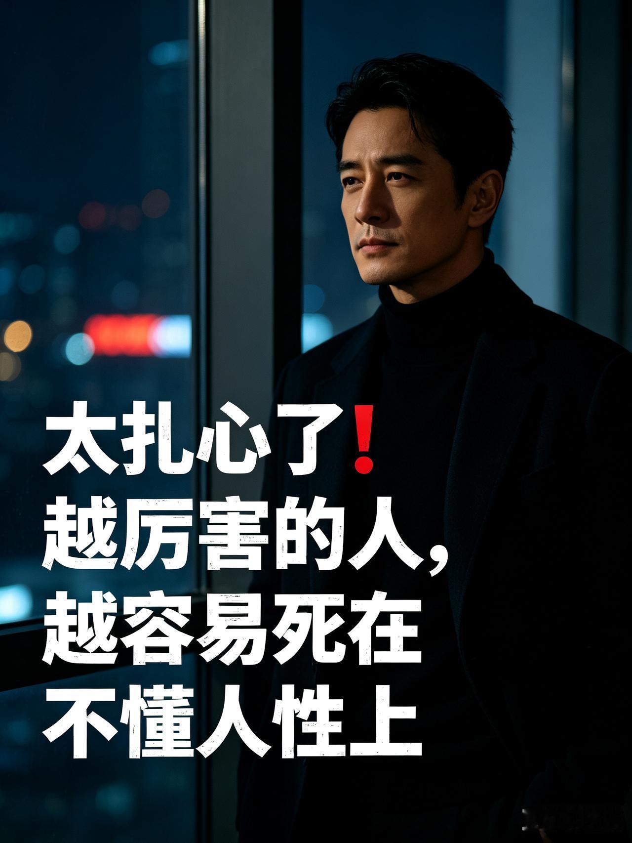 我发现一个超级残忍的真相：
这个时代，毁掉高手的从来不是能力不足，而是不懂人心。