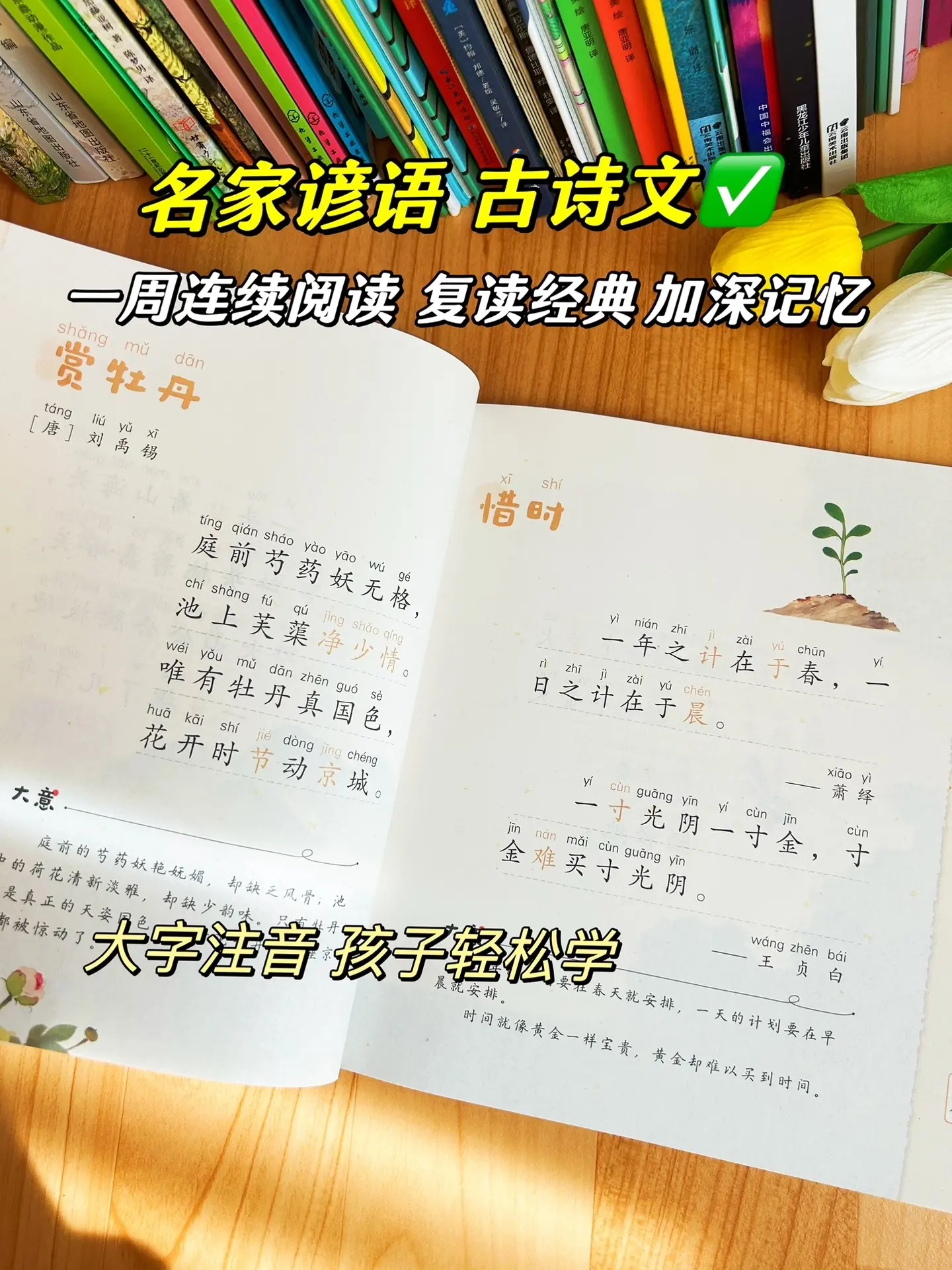 学而思 大语文分级诵读终于出启蒙版了！精选 972篇名家篇目，题材丰富...