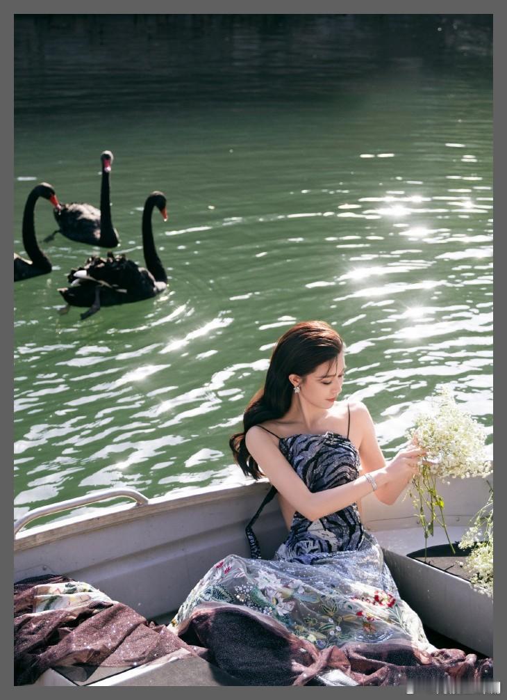 #文咏珊意外邂逅黑天鹅#  论文咏珊与黑天鹅的邂逅又有谁能够不想要看到？而这一次