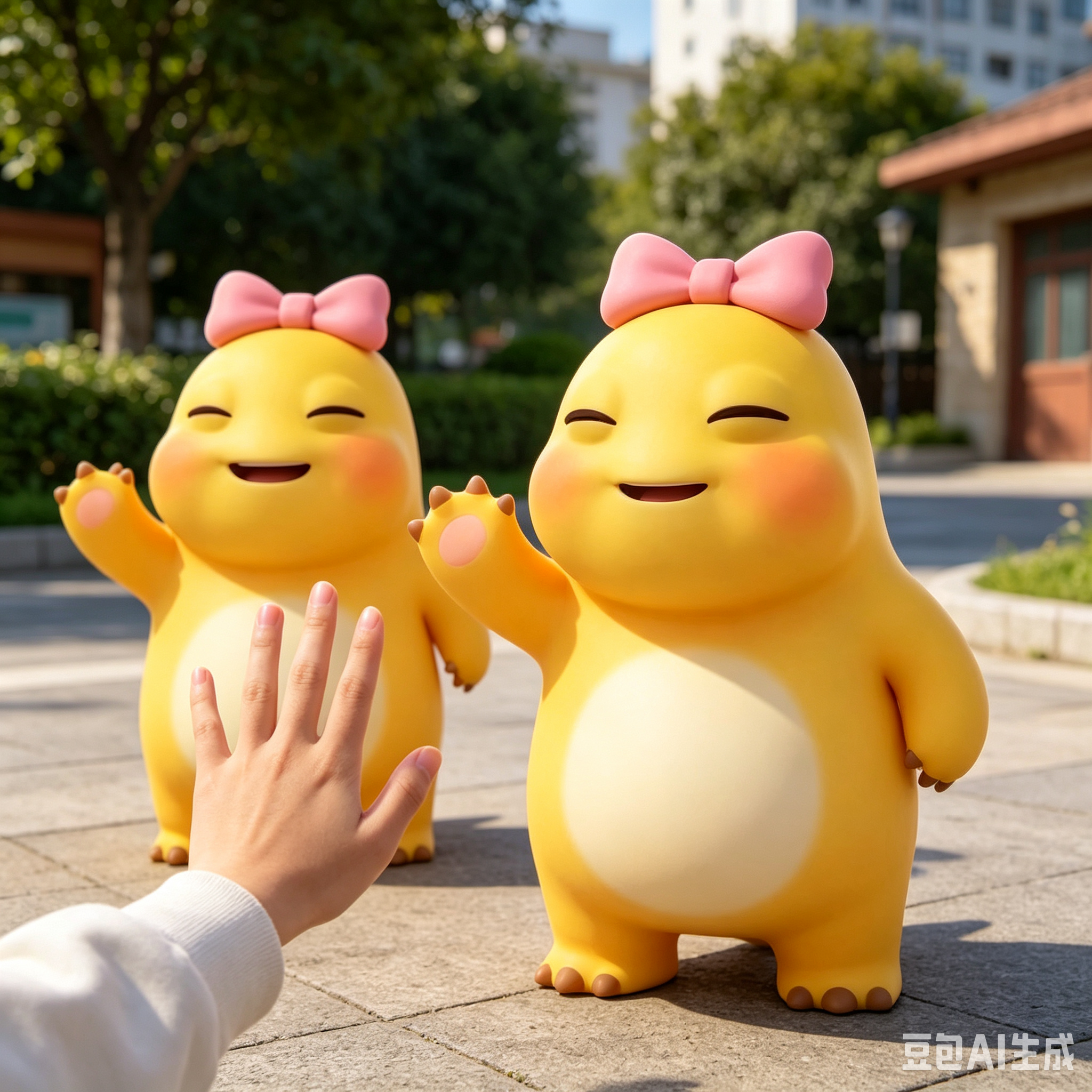 已碰面
