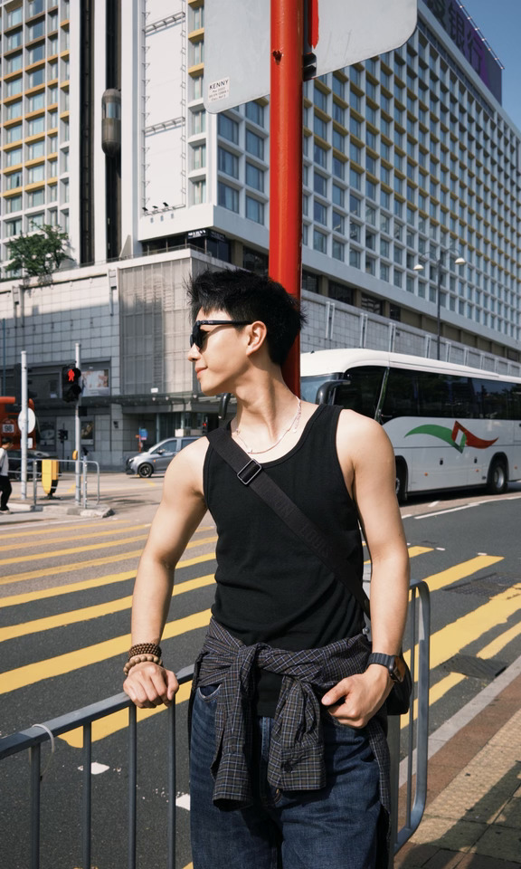 我在香港街头当众脱衣服……