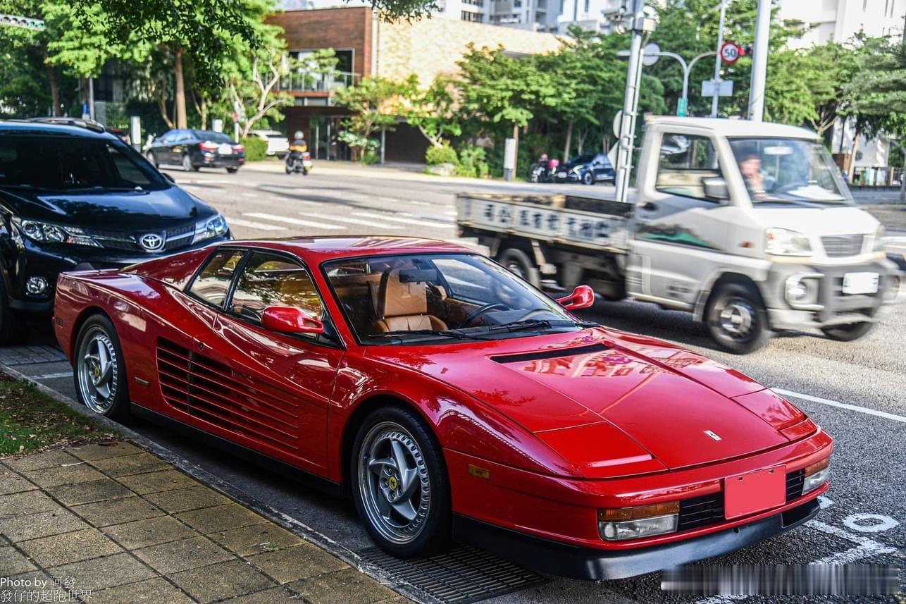 #台湾老车#🇮🇹Ferrari Testarossa ​​​