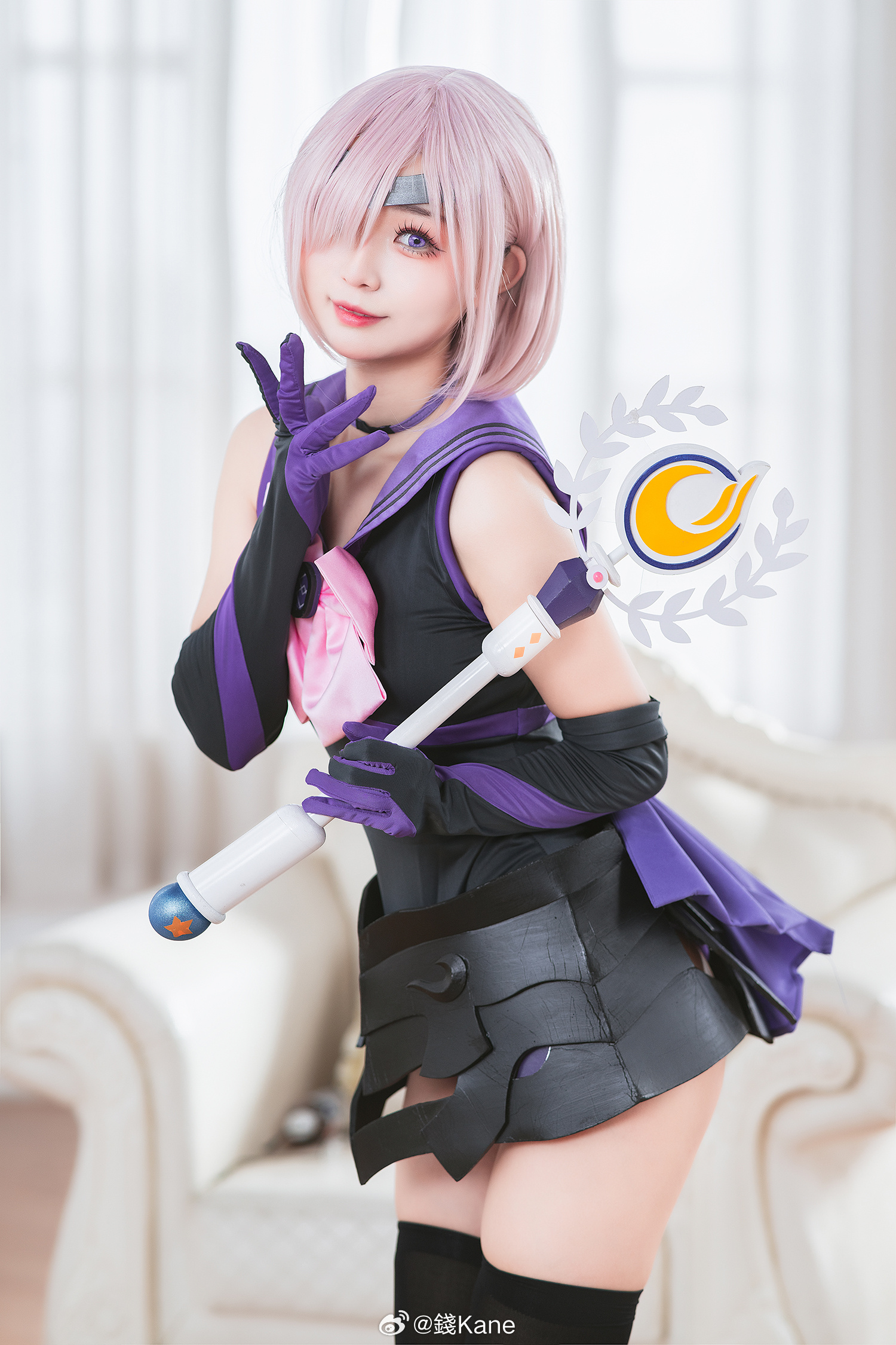 #COS[超话]##二次元cos大赏##动漫嘉年华##fgo# 【前辈，我要代表