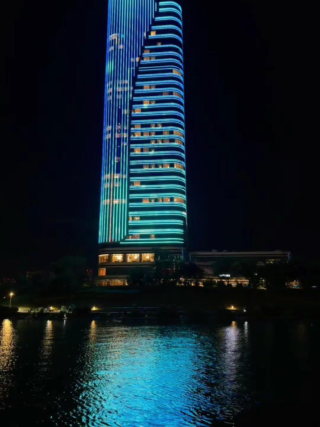 西安浐灞夜景