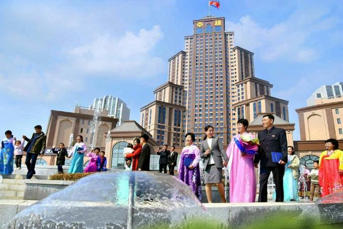 现在的朝鲜，也是挺现代化的