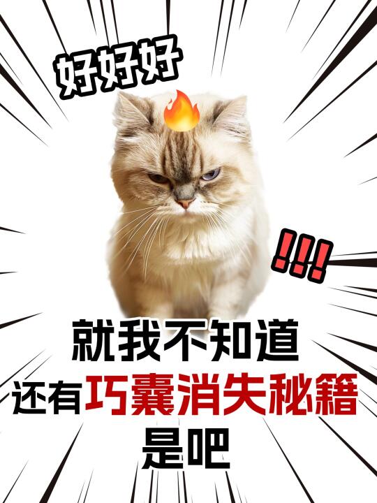 巧囊如何自救？我从6cm到消失，超全指南！