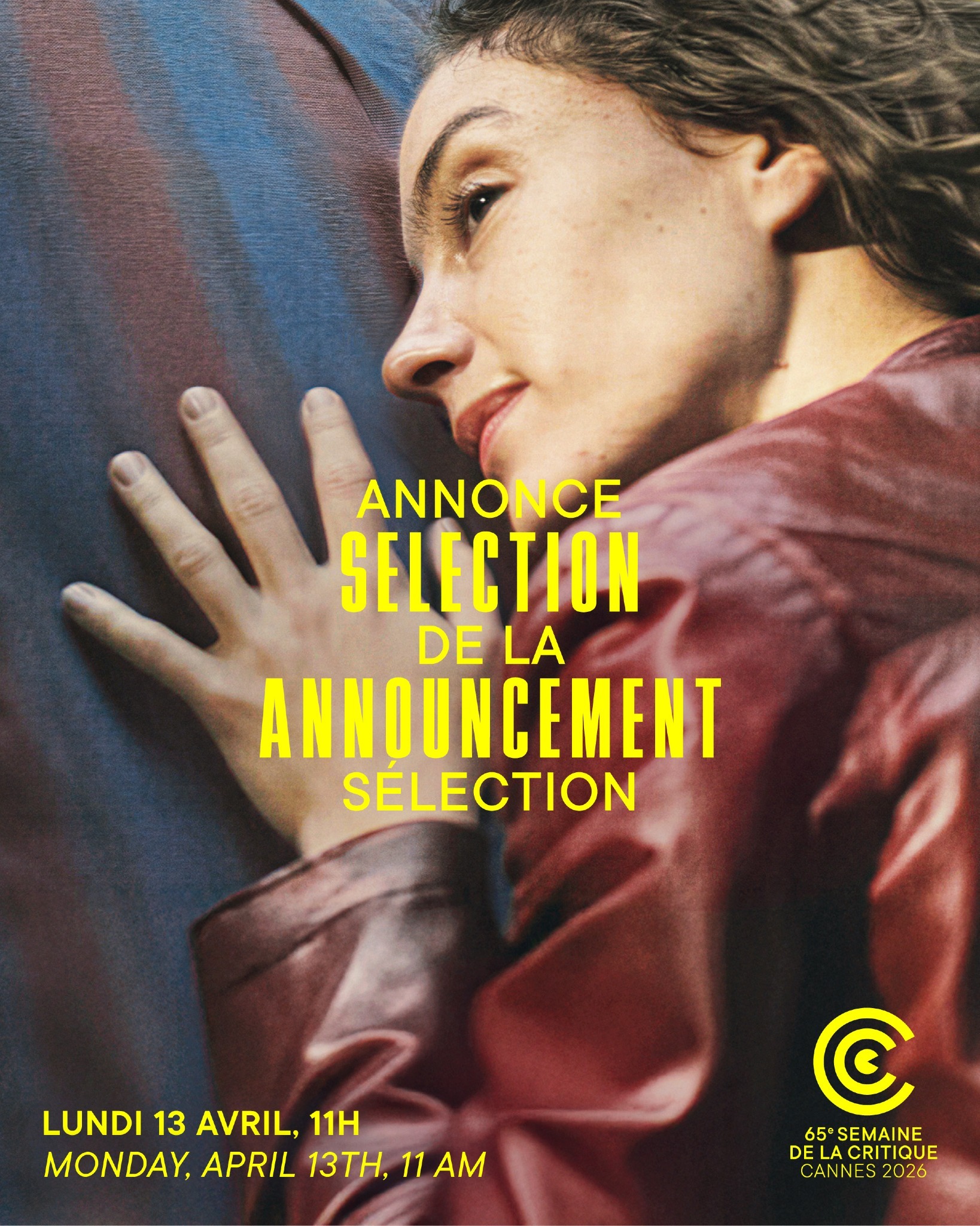 第79届戛纳电影节平行单元第65届影评人周今日宣布将在4月11日下周一当地时间上