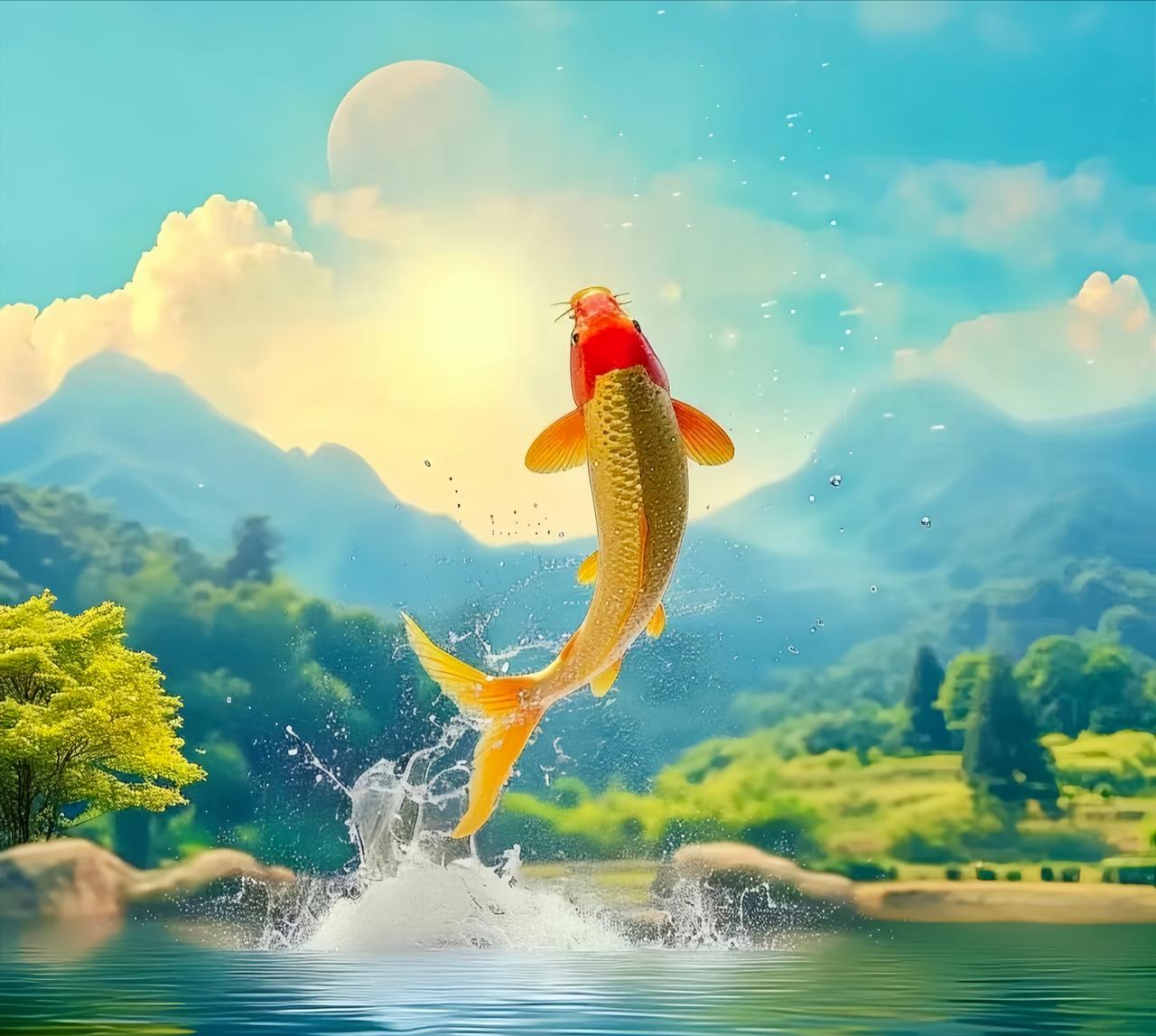 明朝万历年间，常熟书生许某随父赴任途中，在江边救下一条三尺来长的金色大鲤，自此噩