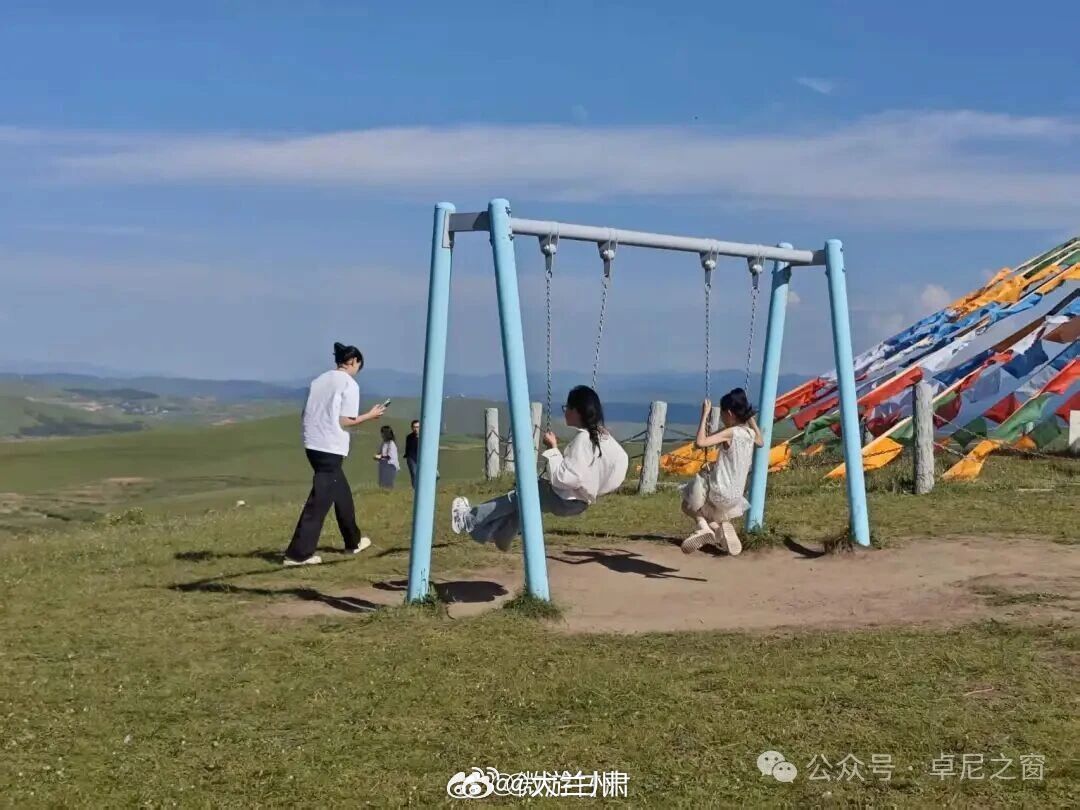 来卓尼吹高原晚风【赴卓尼大路石之约，揽一场山野晚风落日】盛夏七月，风染青绿，夏意