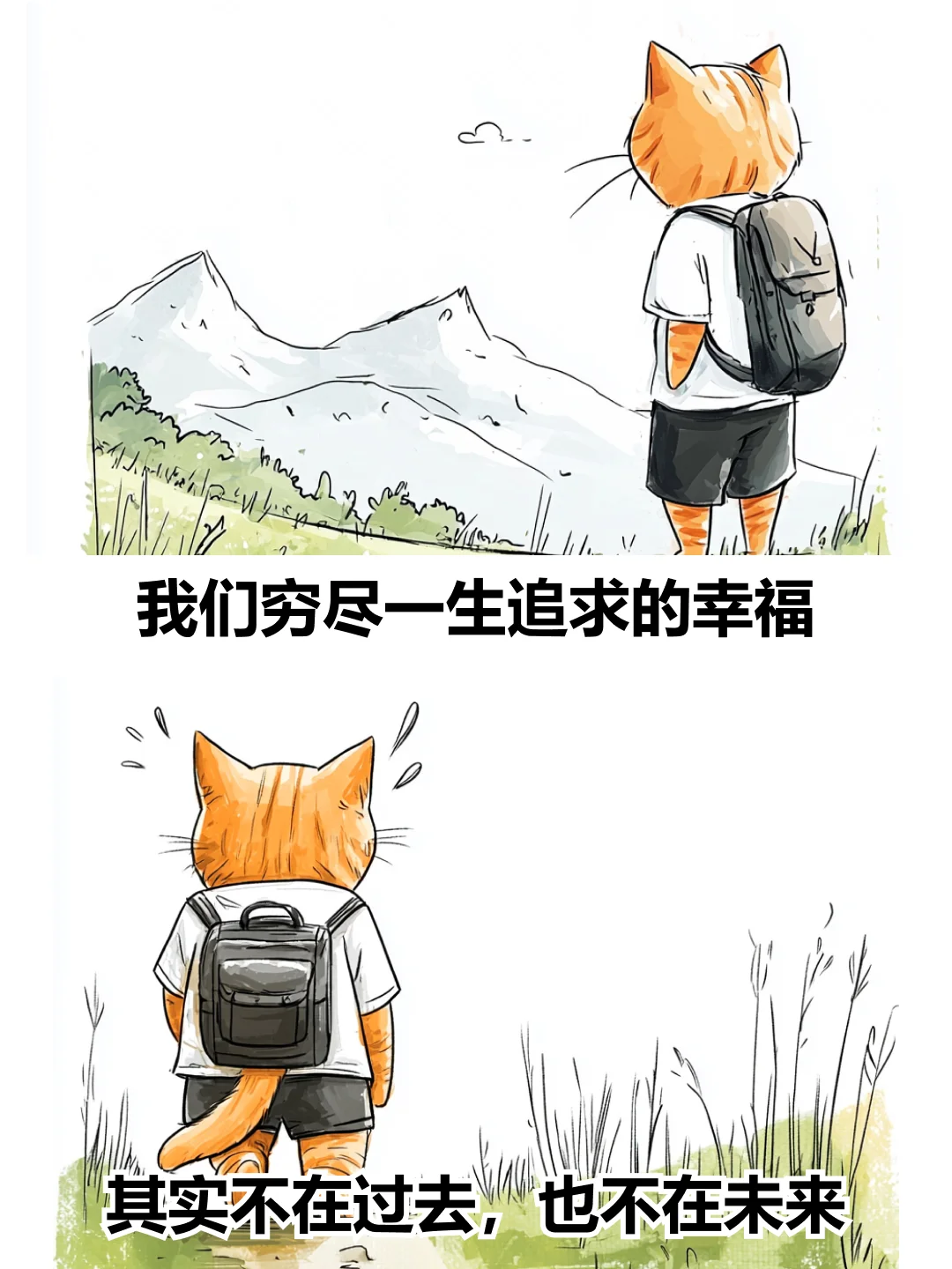这段话太治愈了~