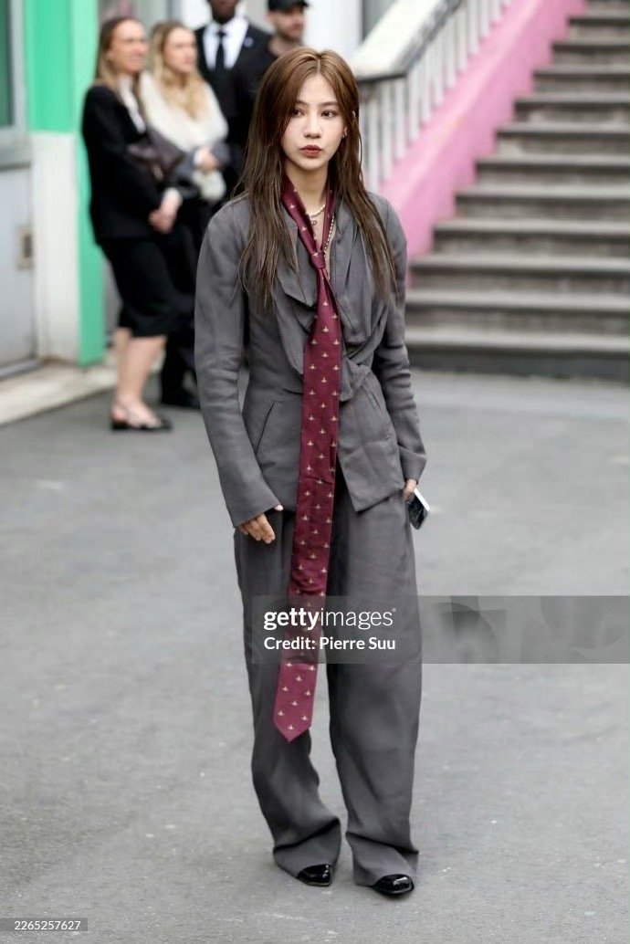 袁一琦巴黎时装周G社生图 