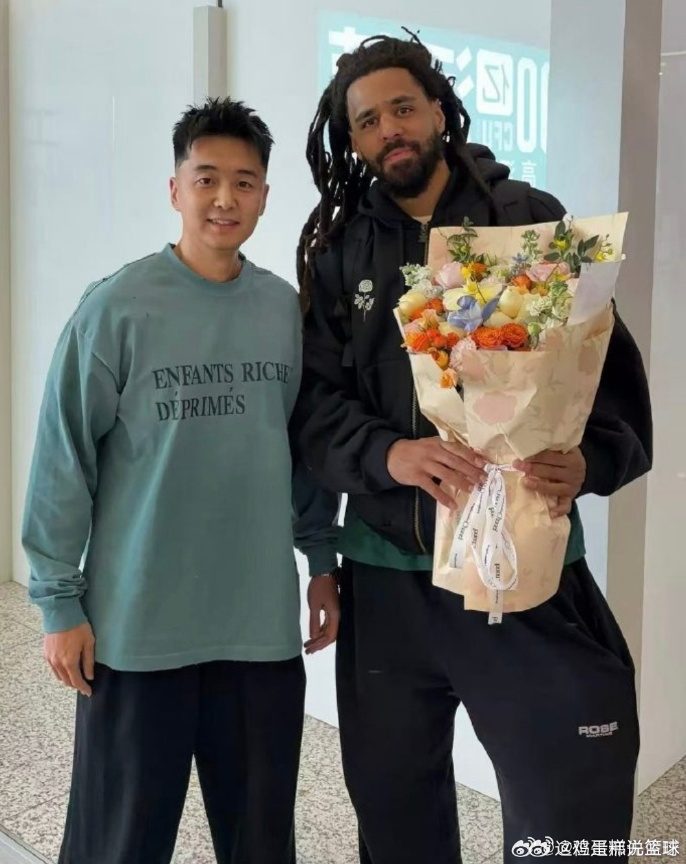 CBA真的是奇葩说唱歌手JCole加盟CBA