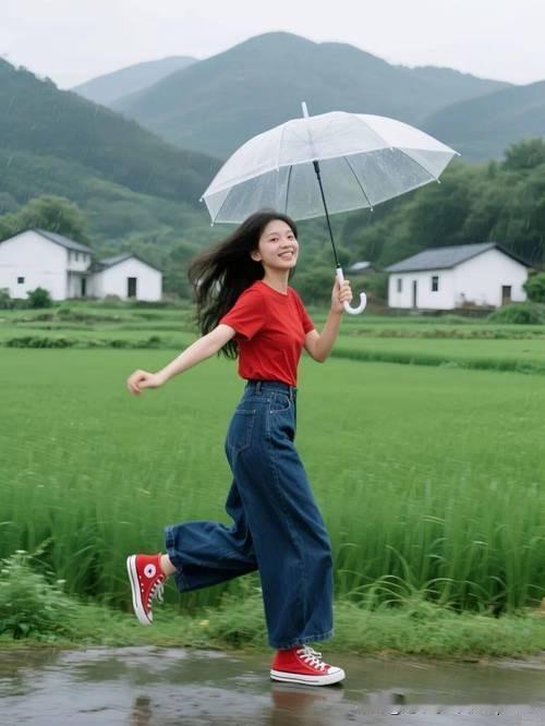 《初夏雨中》
——宋·寇准
绿树新阴暗井桐，
杂英当砌坠疏红。
重门寂寂经初夏，