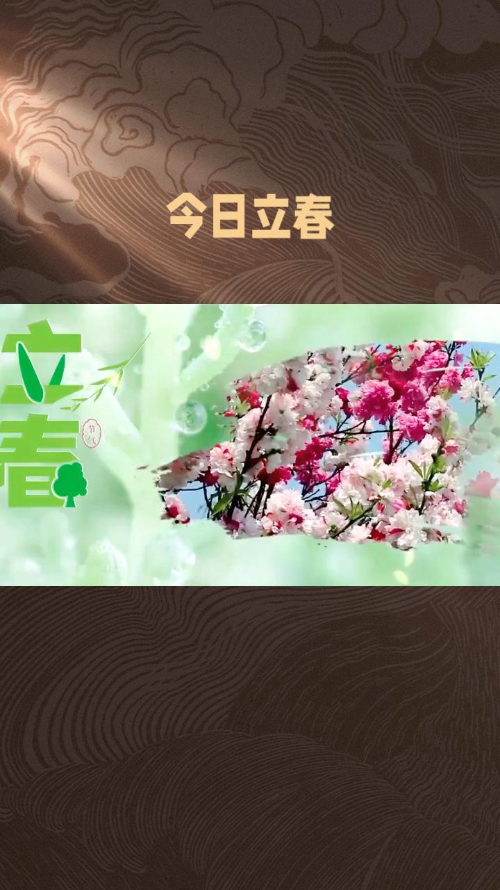 今日立春，万物复苏，又是一年新的开始，你准备好迎接春天了吗？
今日立春，不仅是二