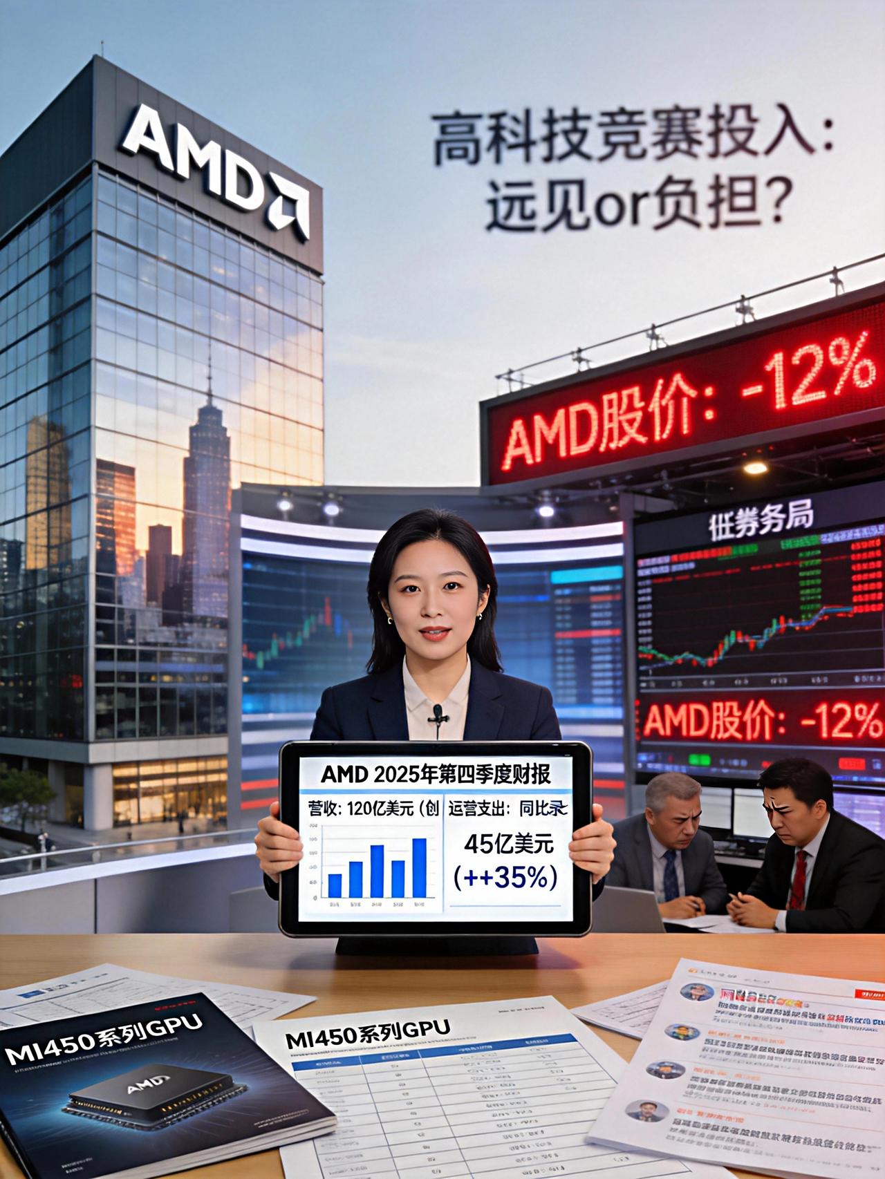 财报亮眼股价却大跌？这家芯片巨头赚钱越来越猛，花钱更是刹不住车！

说的就是AM