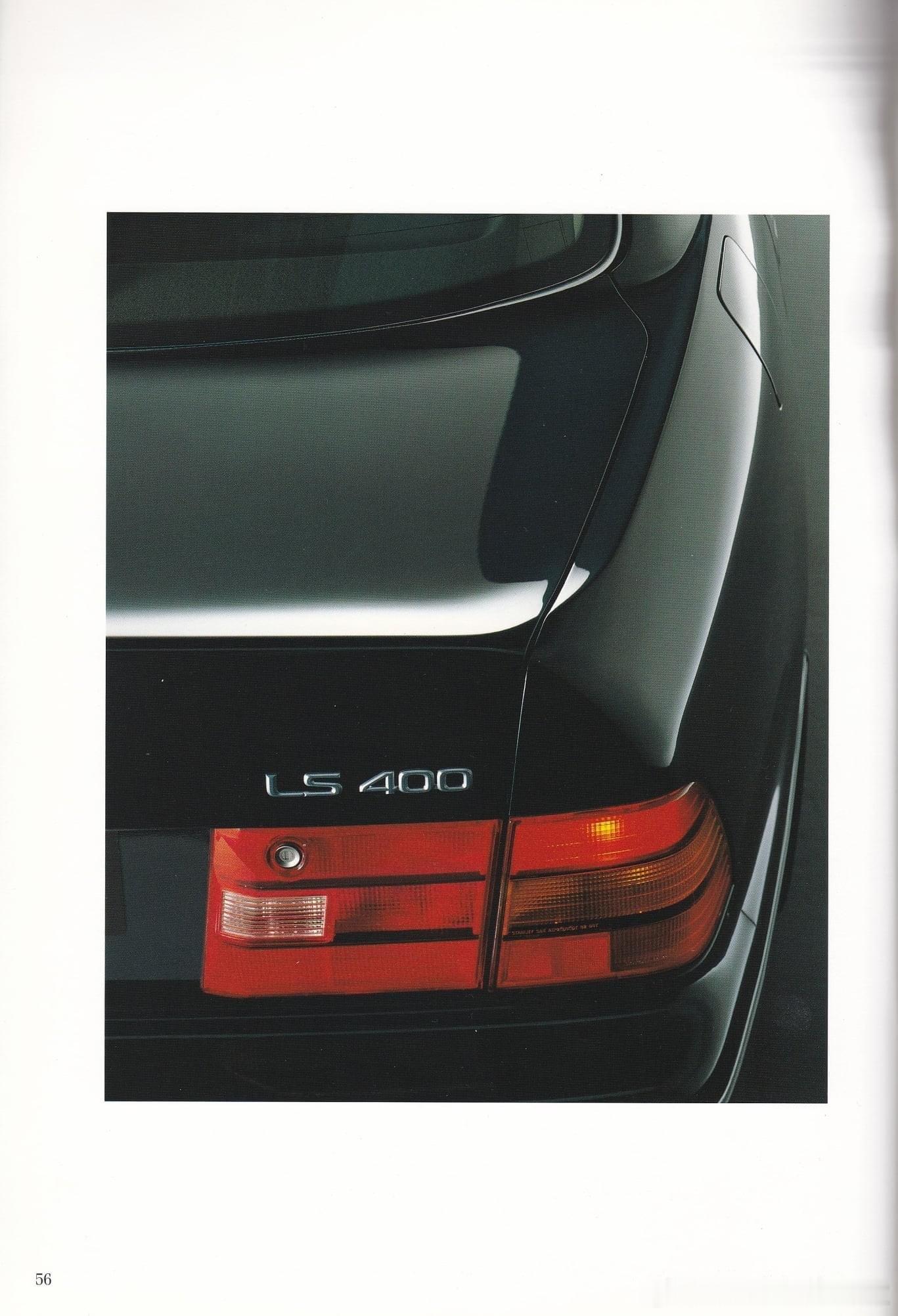 1995 款丰田雷克萨斯 LS400 属于第二代雷克萨斯 LS 车系（底盘代号 