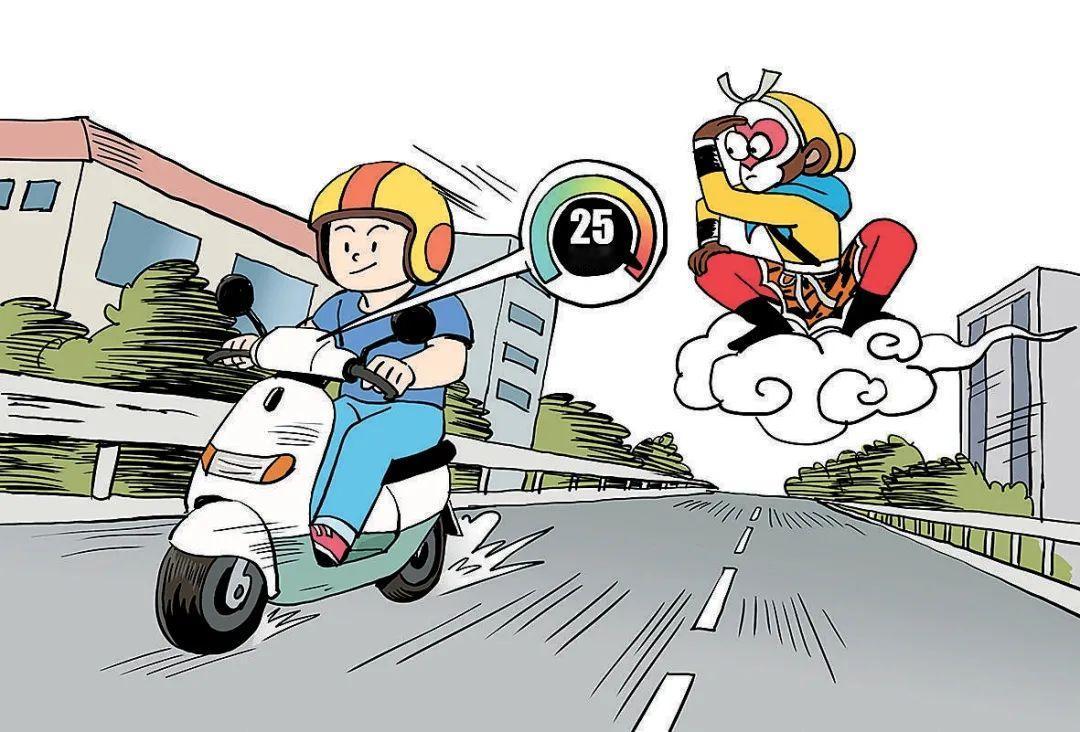 新国标电动车限速25码，真是有人欢喜有人愁。
 
吐槽的人觉得通勤变慢，超车都费