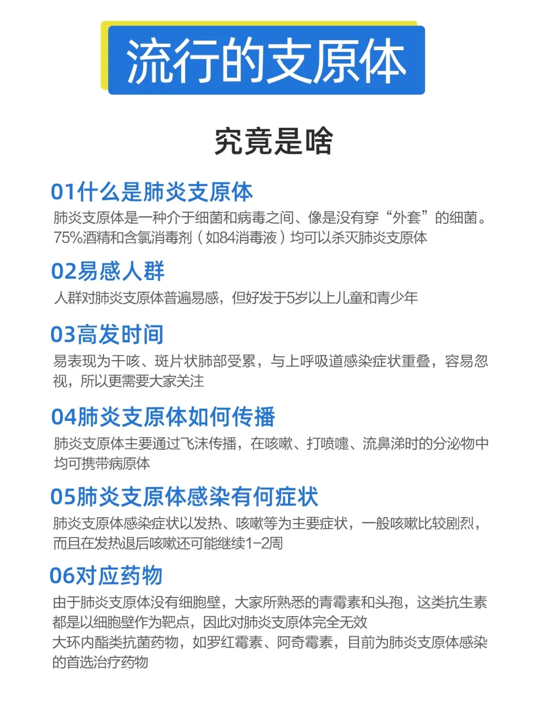 支原体肺炎”，究竟是啥👇