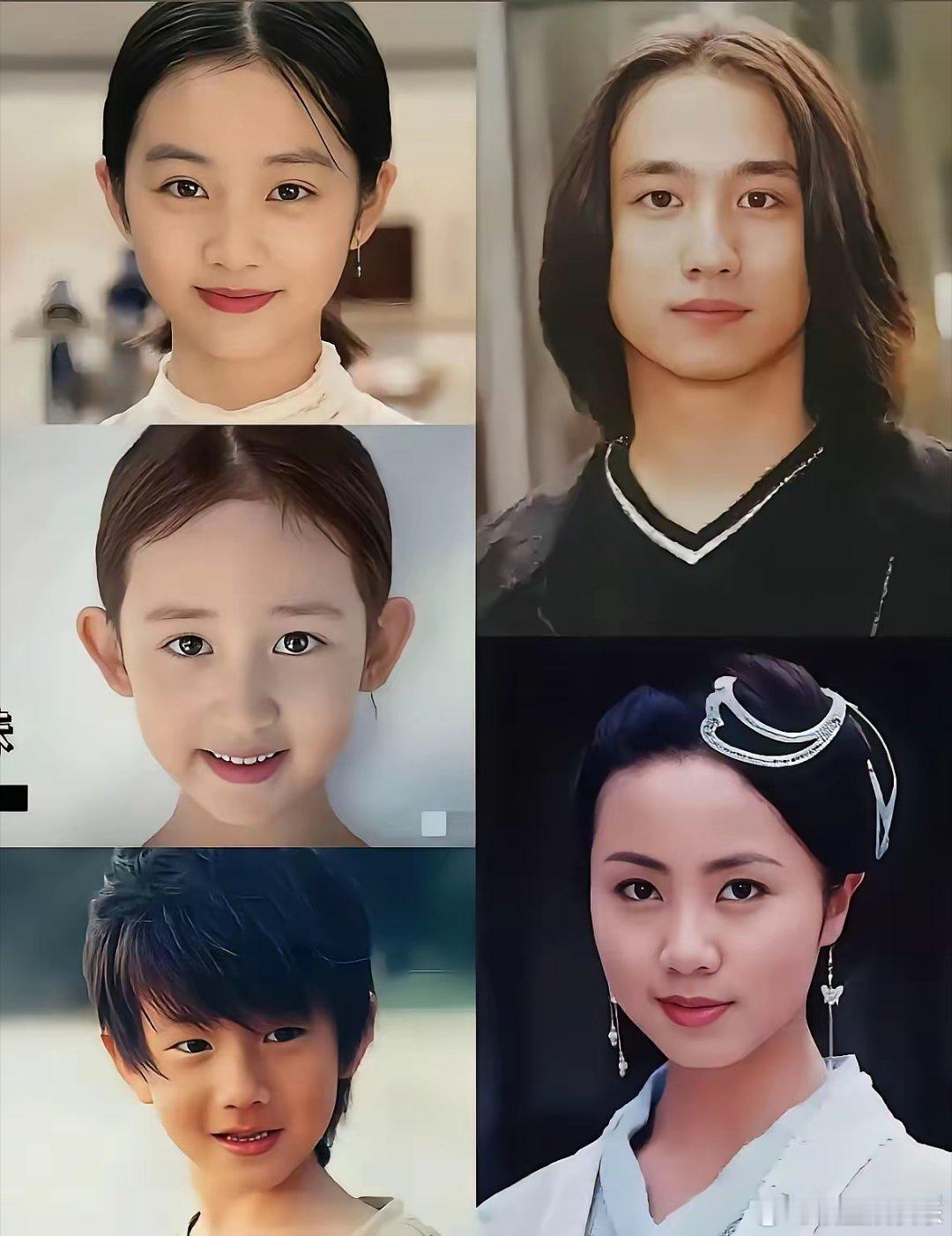 黄磊的两个女儿大女儿长得像妈妈小女儿长得像爸爸 