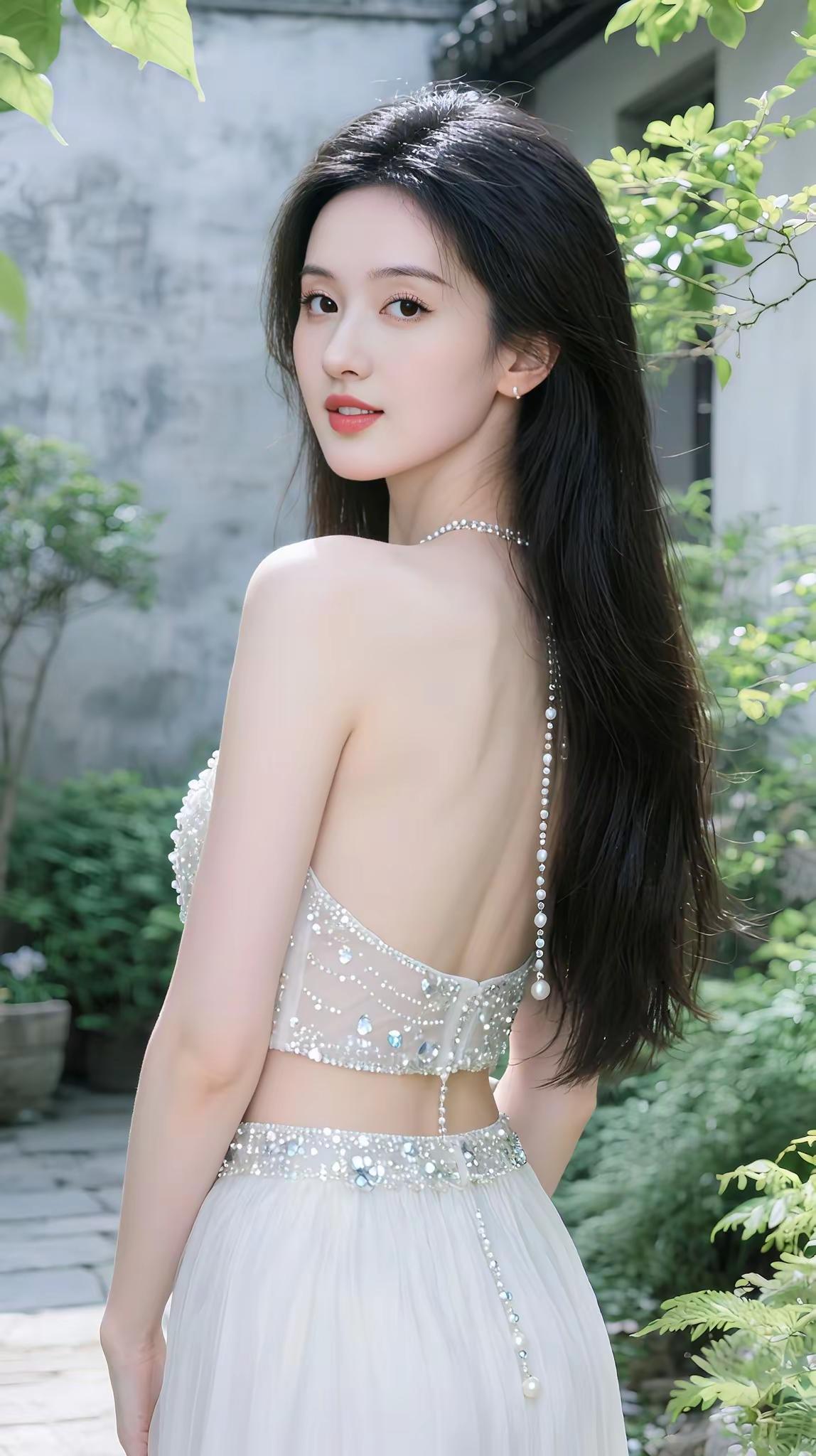 回眸一笑百媚生