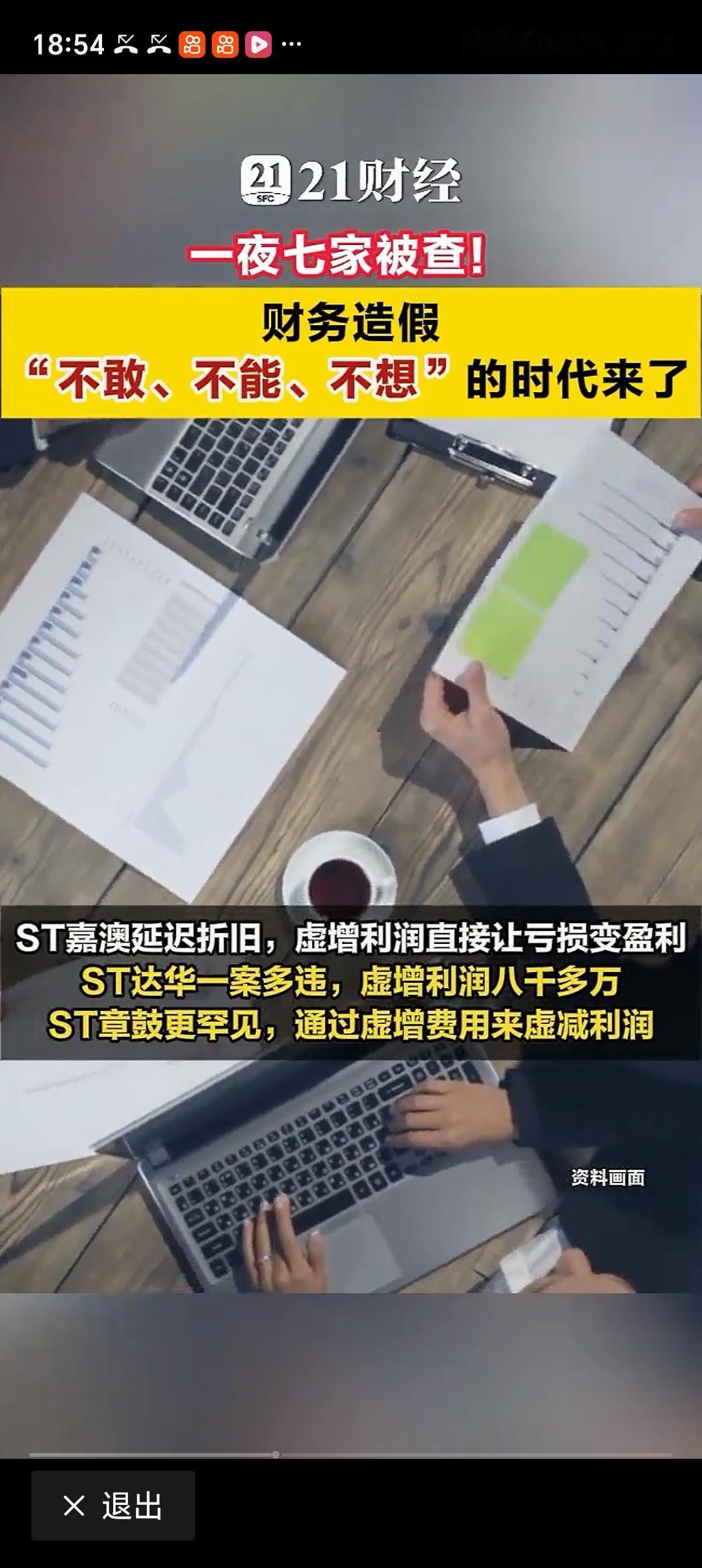 财务造假 7家A股公司被查被罚 A股市场又有大瓜！7家公司因财务造假被查被罚，这