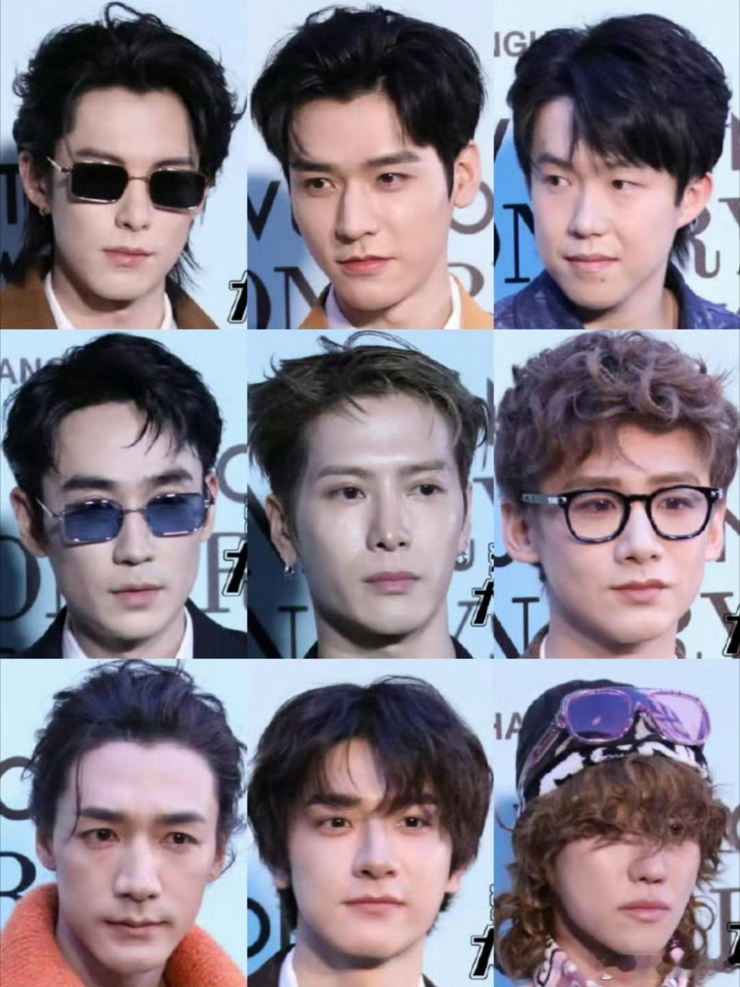 明星lv大秀红毯生图 发现女明星都不错，男明星都缺了点精气神，因为没化眼妆吗 ​