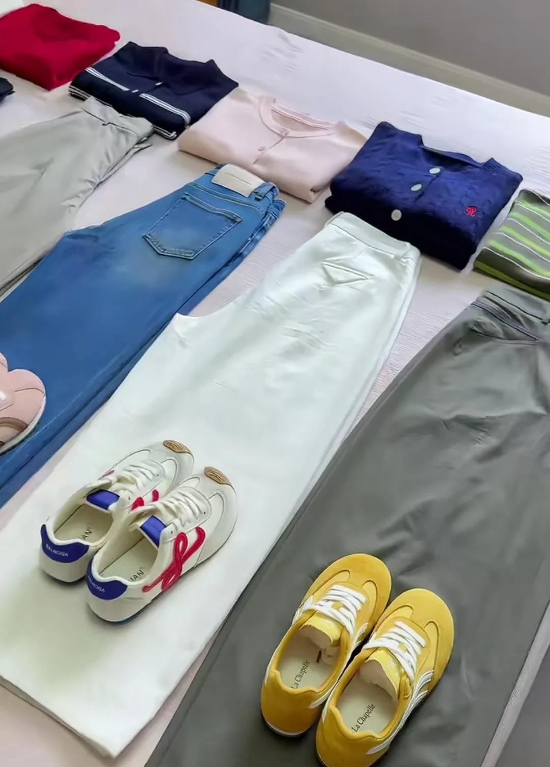 洗完衣服强迫症搭配服装。