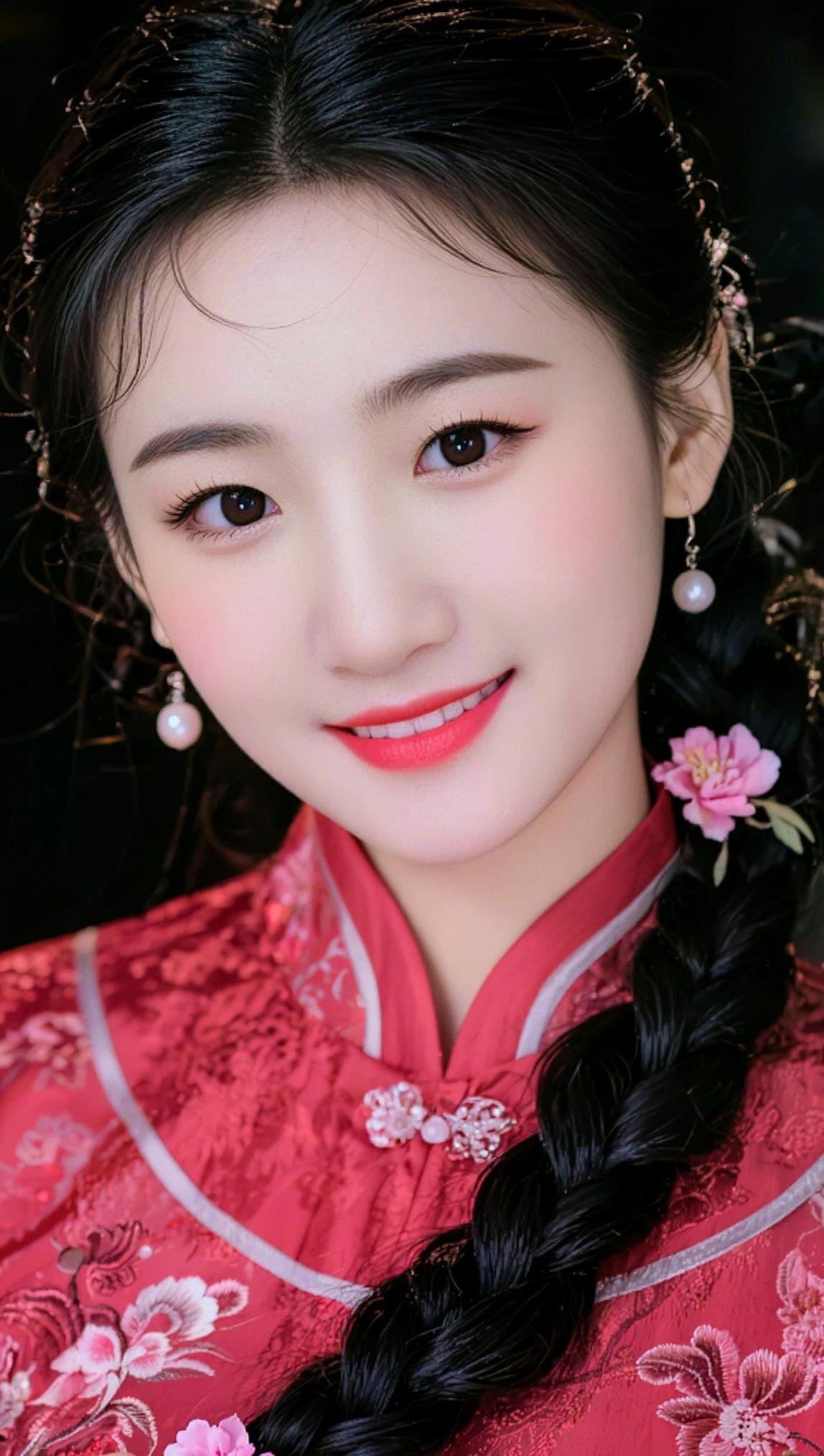 AI甜美古风写真