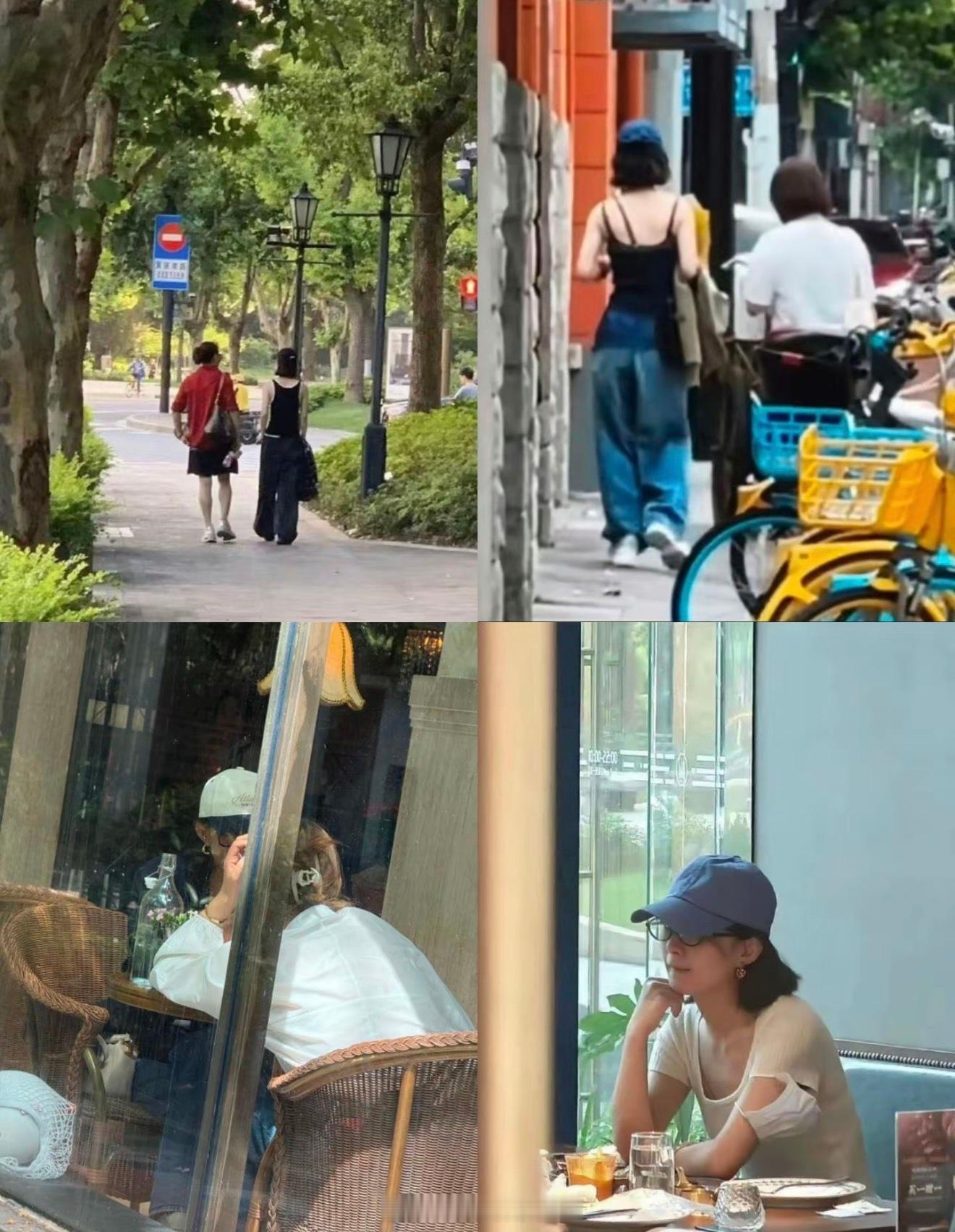 偶遇赵丽颖穿吊带逛街上海好啊一个到处偶遇赵丽颖的地方～ 