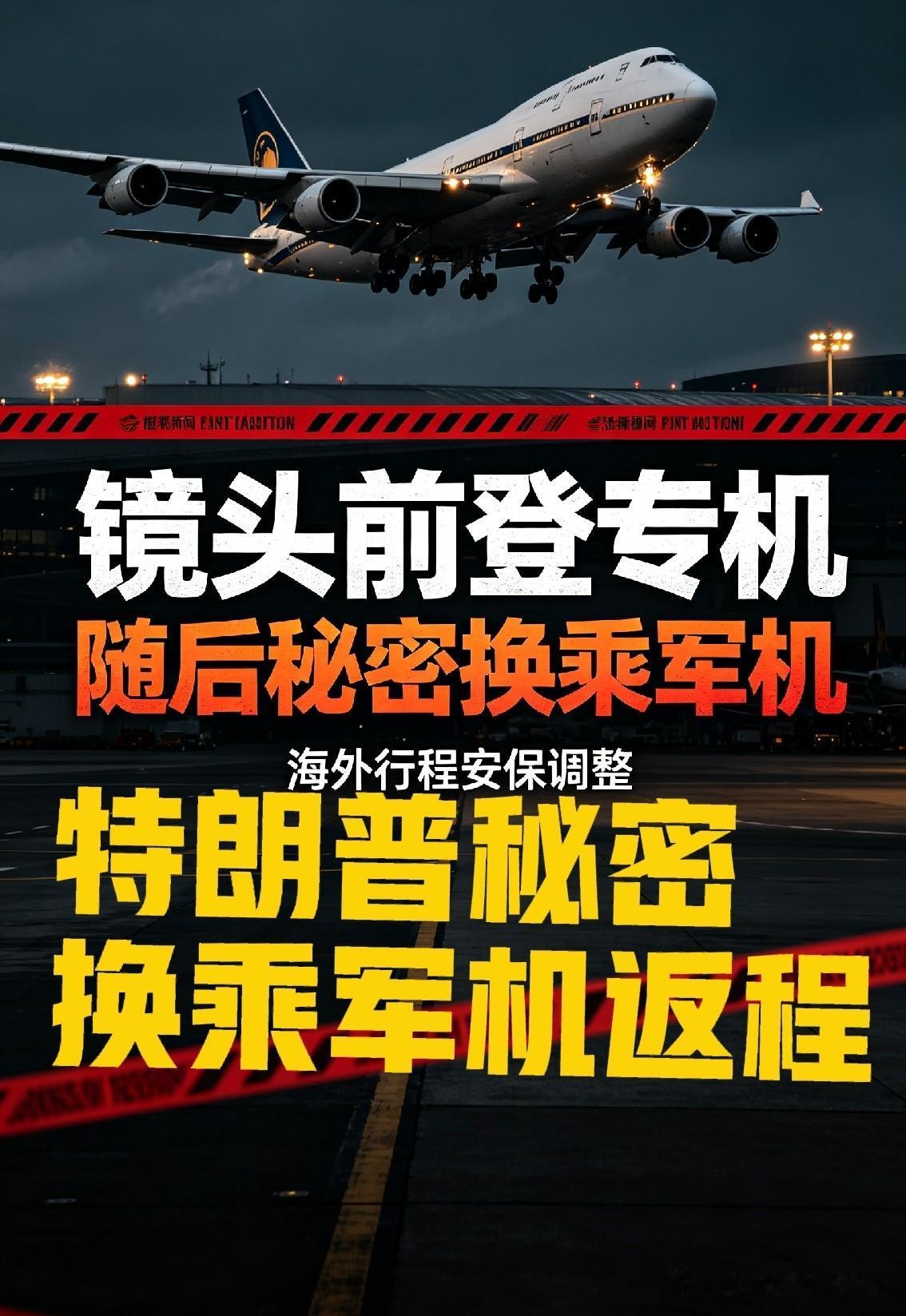 突发！美媒曝光：特朗普上月秘密换乘军机离开土耳其回国
 
据《华盛顿邮报》消息，