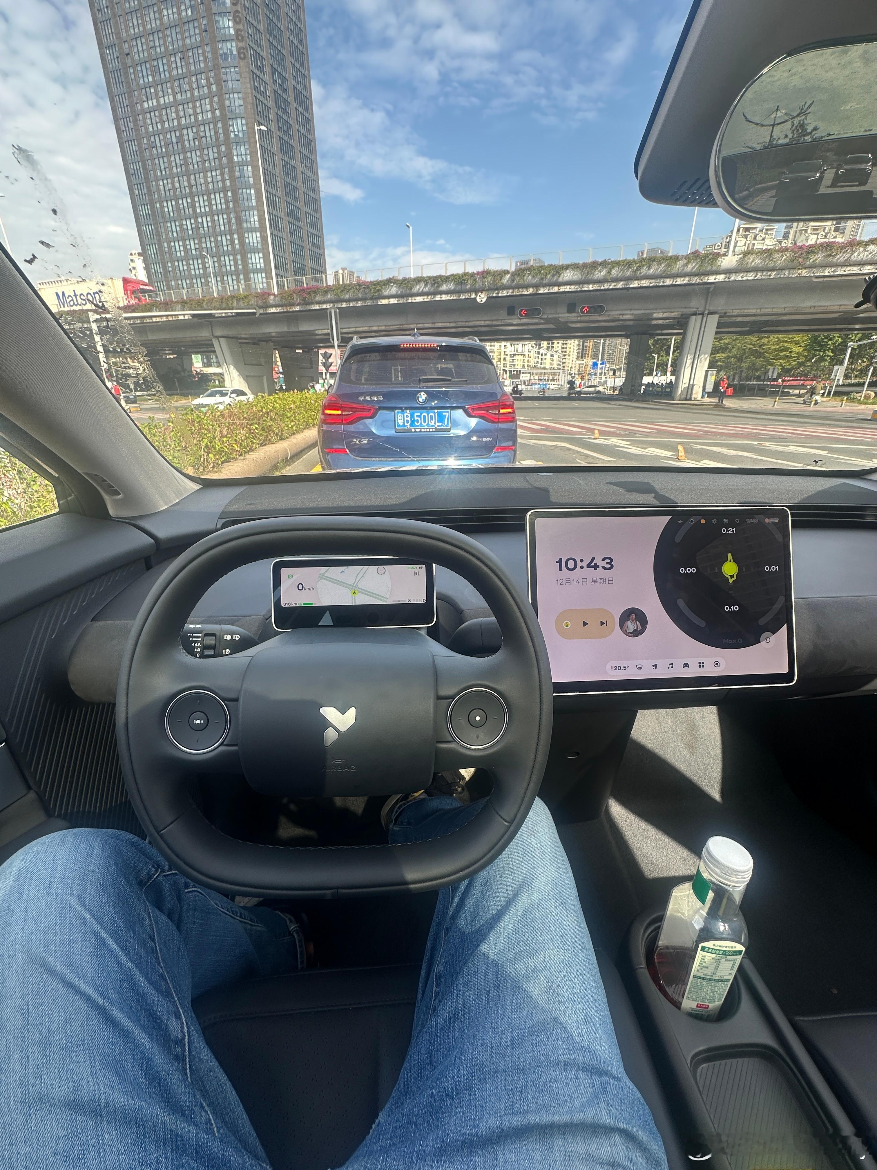 这套黑色内饰真是帅啊蔚来萤火虫我与汽车的日常 深圳