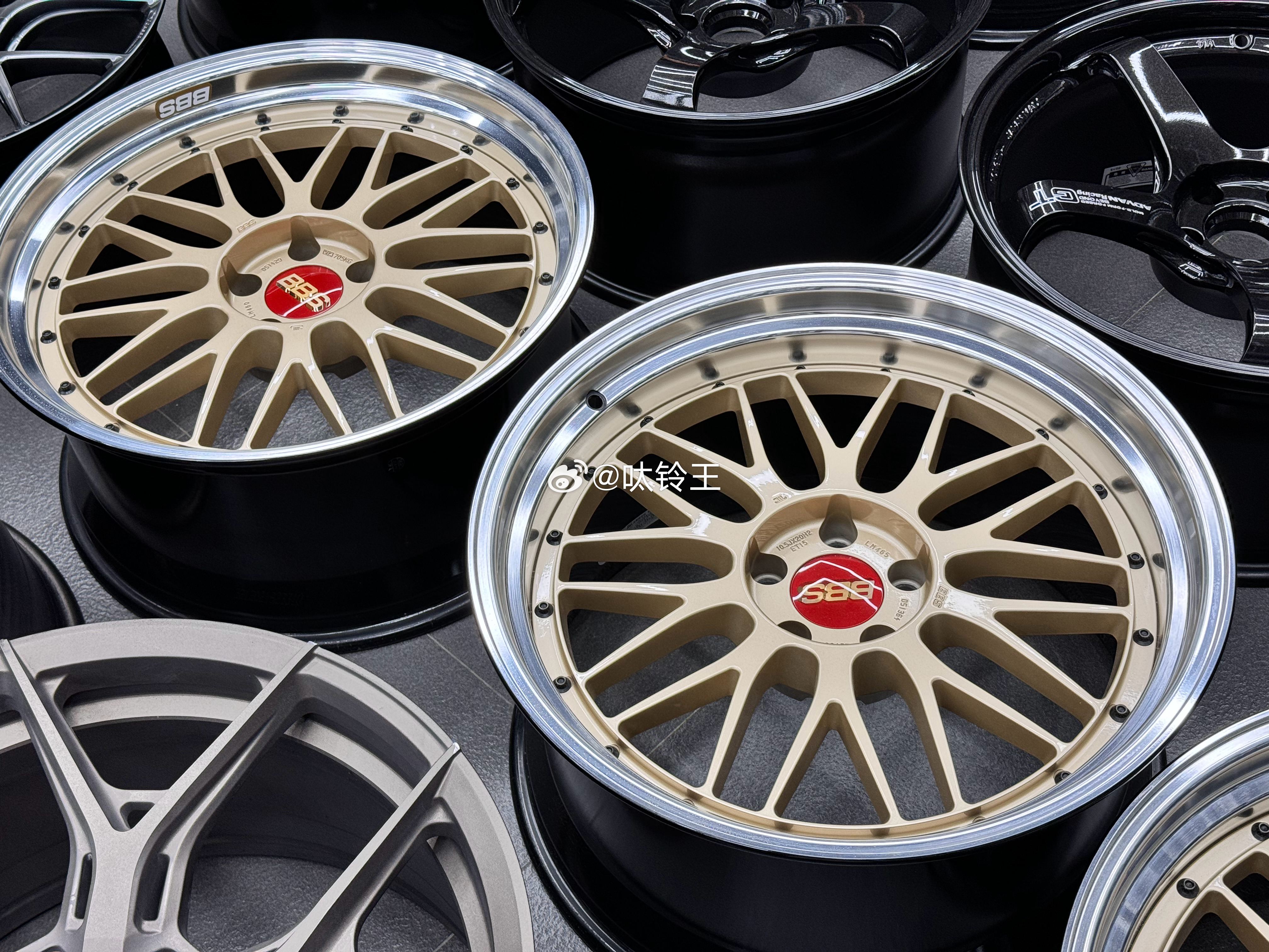 宝马G8X专用极致宽边20寸BBS LM 20”9.5J/Et8 10.5J E