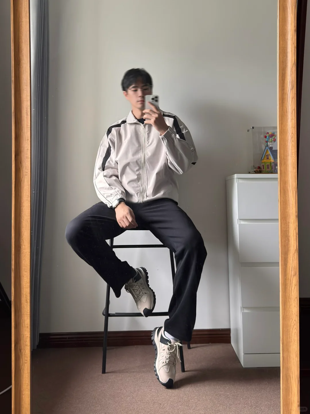 ootd 有些90年代港风的味道