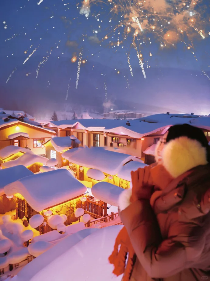 还有人不知道吗❓哈尔滨雪乡已经开园啦⛷️