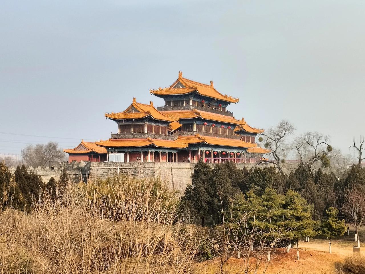 分享你家乡最美的风景华山西岳庙我的家乡风景。