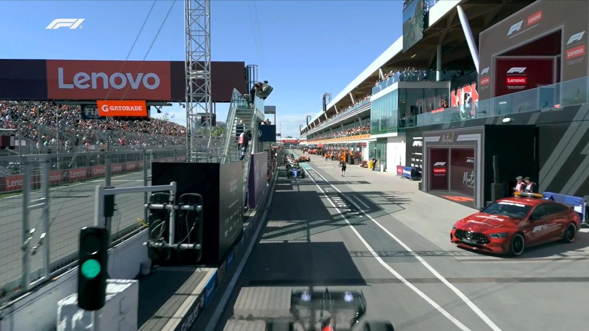 2026F1加拿大大奖赛 冲刺赛排位赛SQ1起表！F1  cr：F1世界锦标赛 