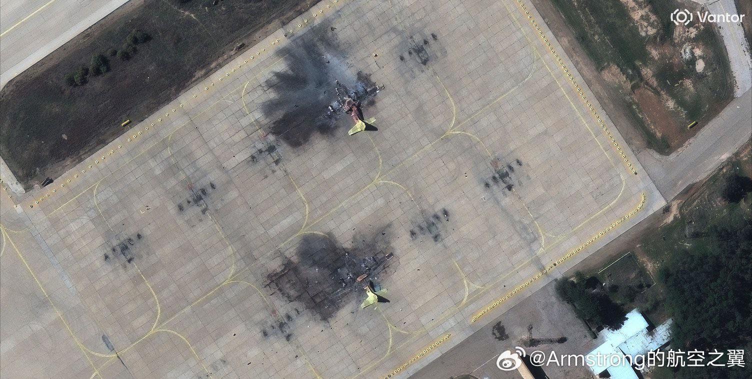 美以伊最新局势 两架隶属于伊朗空军的C-130大力神运输机，在设拉子的沙希德·达