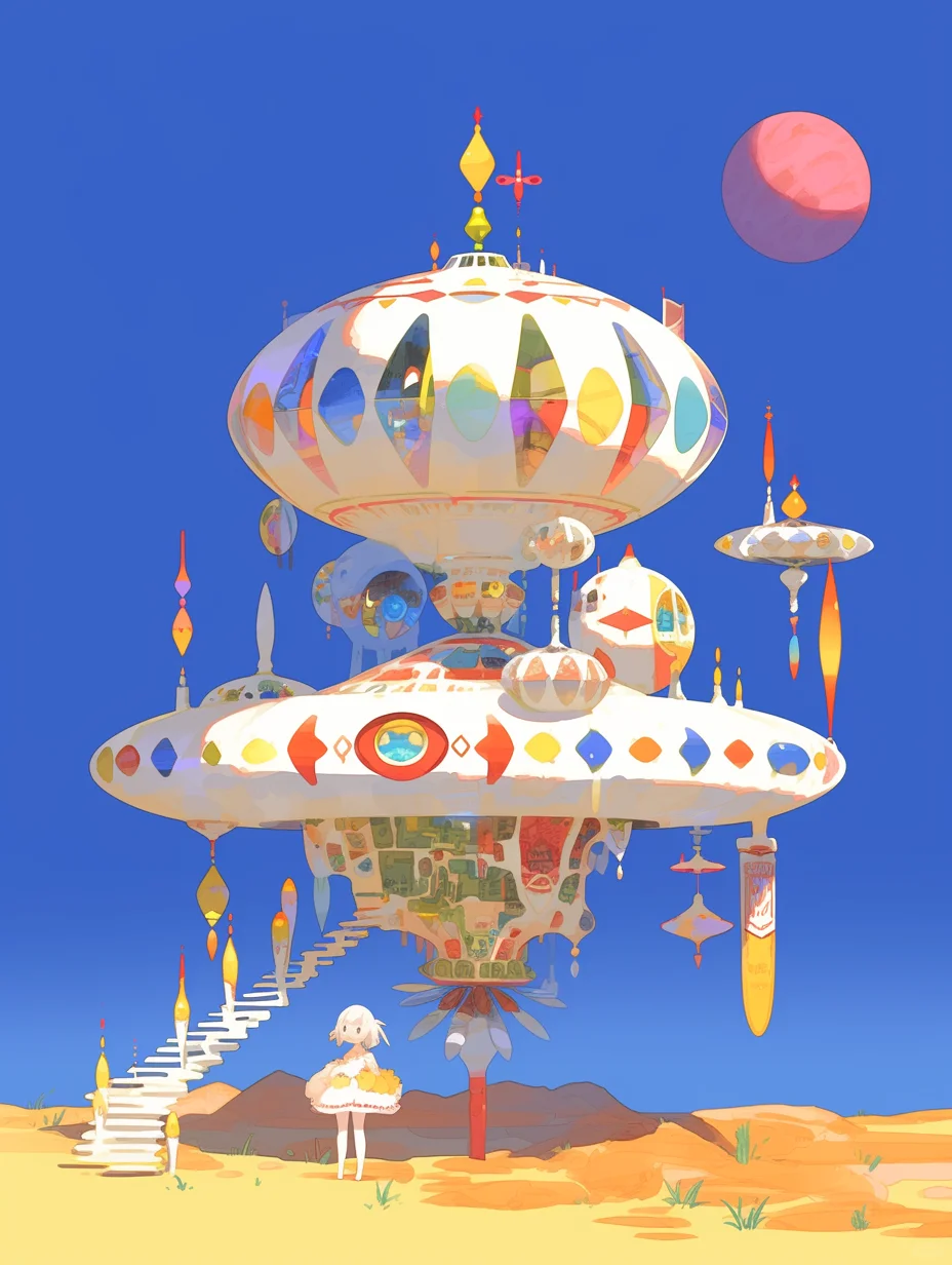 梦幻的天空城/多巴胺飞船