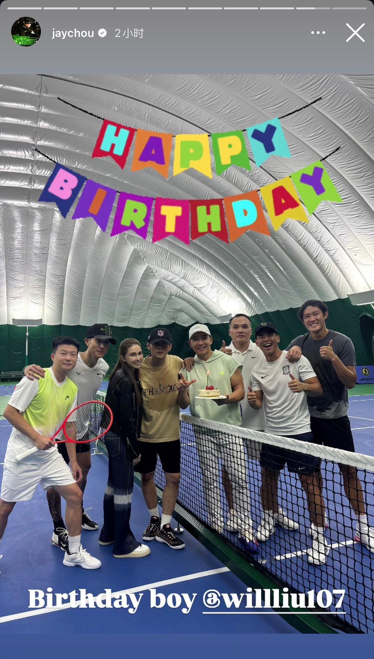 杰伦：Birthday boy ​​​
