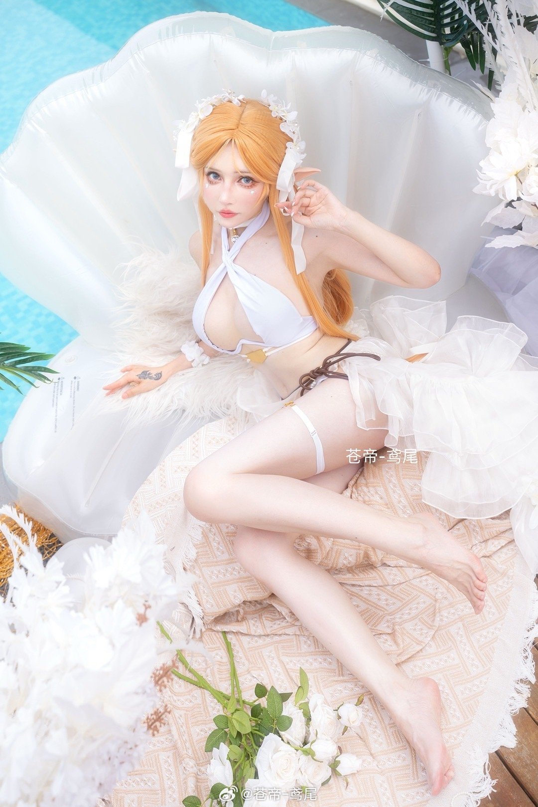 #cosplay[超话]##二次元cos大赏# 「  这蔚蓝的大海里，可是包含着