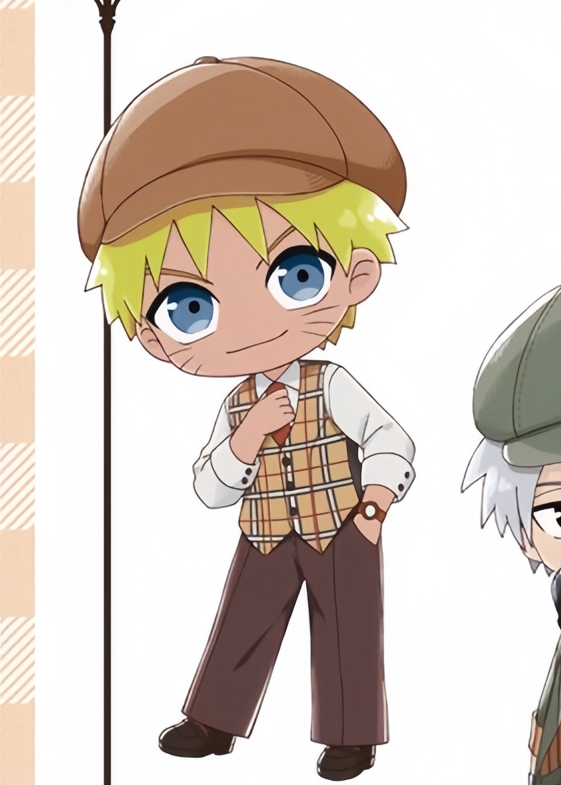 『火影忍者 疾风传』 以 “古典时尚”为主题全新绘制的周边插图公开！🎉火影忍者