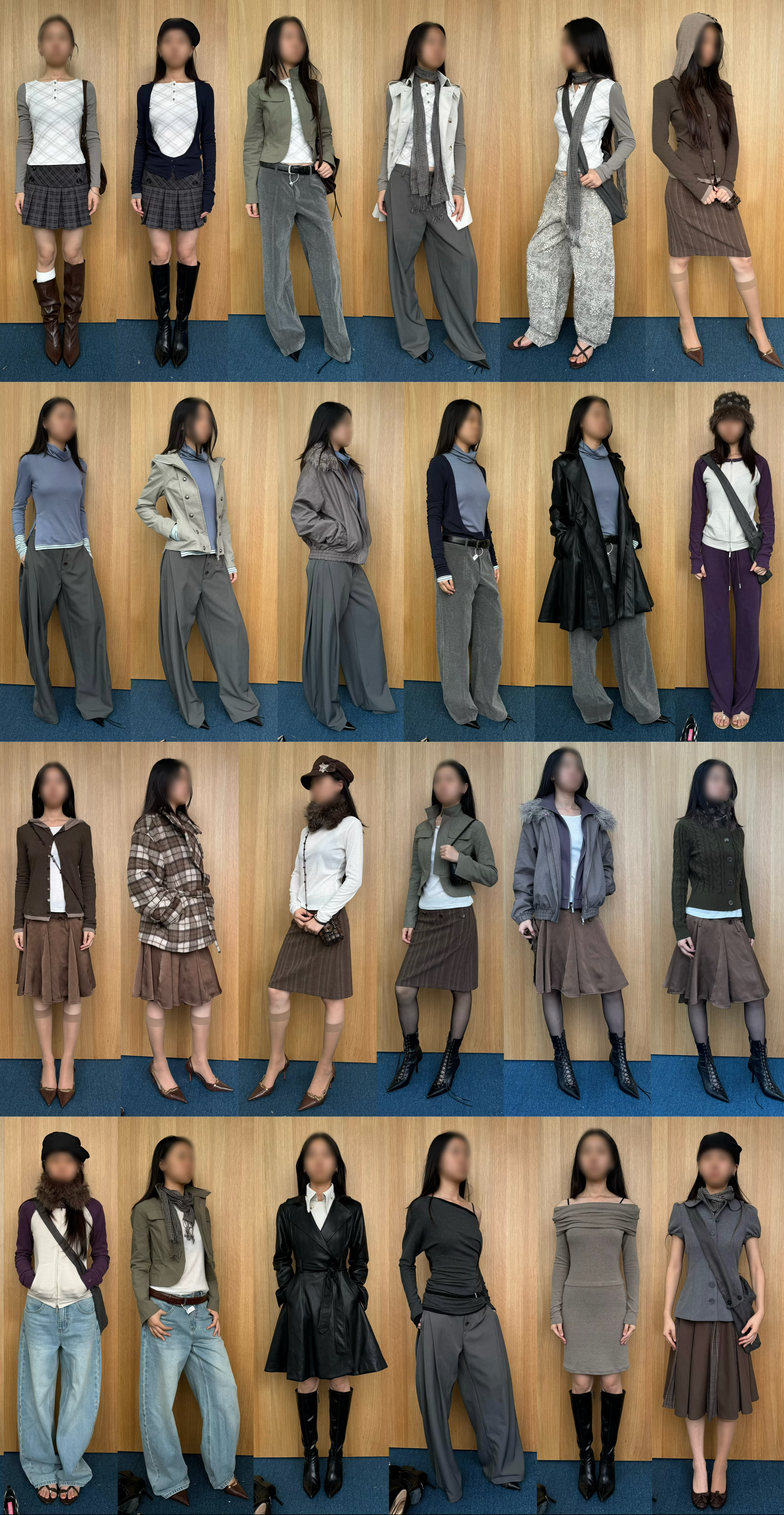 今日fitting一下下SC新品，其中一些衣服不是最终版，要换面料调版型加扣子什