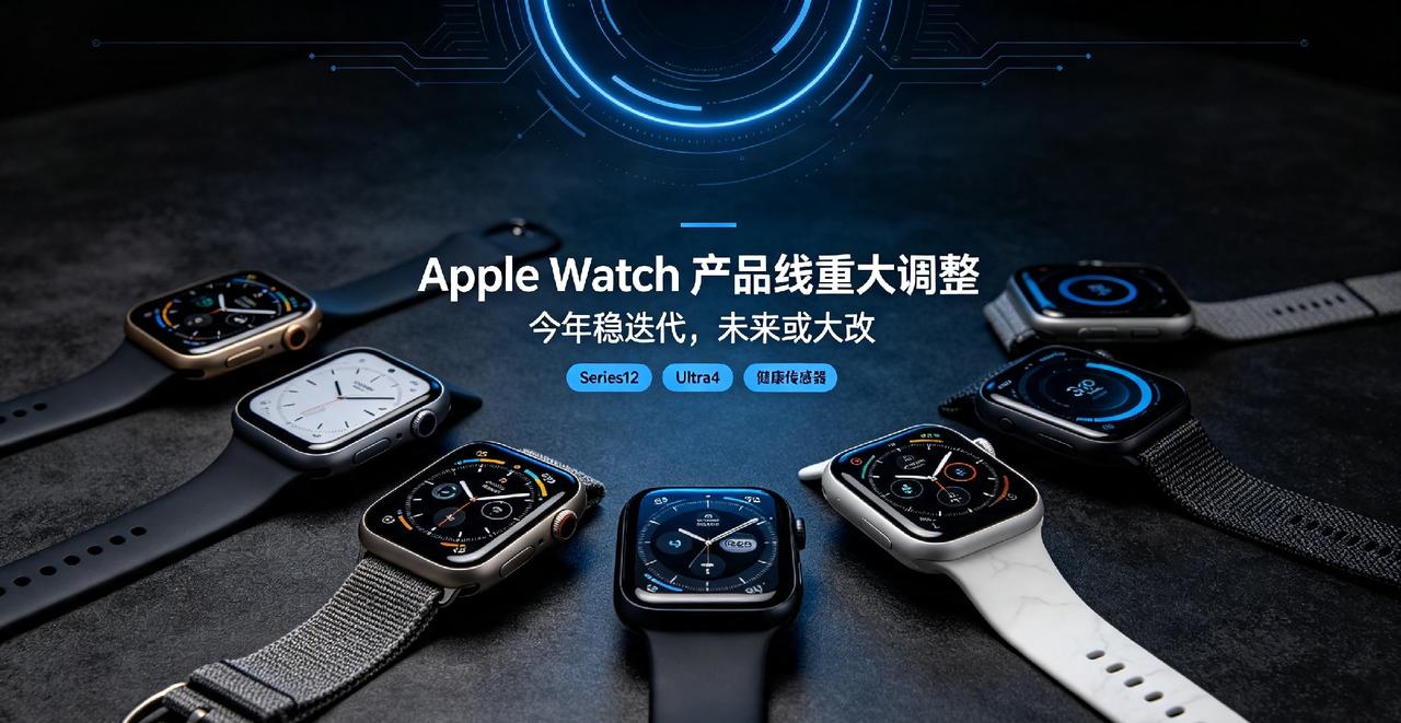 Apple Watch产品线大调整！短期稳扎稳打，未来或将彻底改头换面
 
彭博