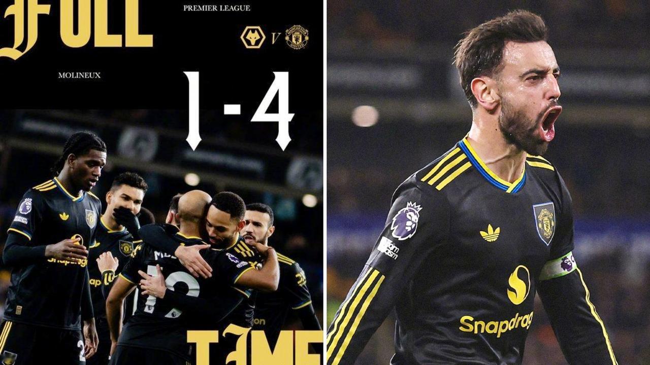 英超：曼联客场4-1大胜狼队，英超3轮不败升至第6位。
B费2射1传，姆伯莫与芒