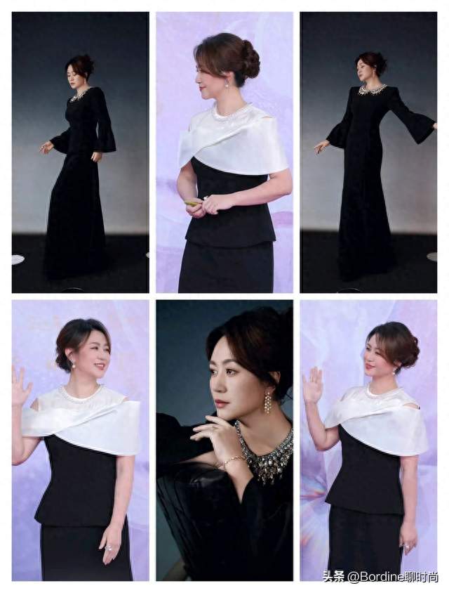马丽惊艳亮相！这两套穿搭，藏着中年女性“高级显贵”的终极密码