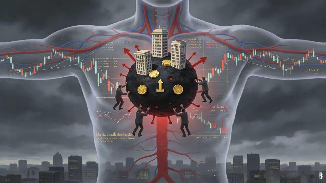 【不受控的金融资本是社会机体的毒瘤】一个社会是一个完整的机体，农业、工业、科技、