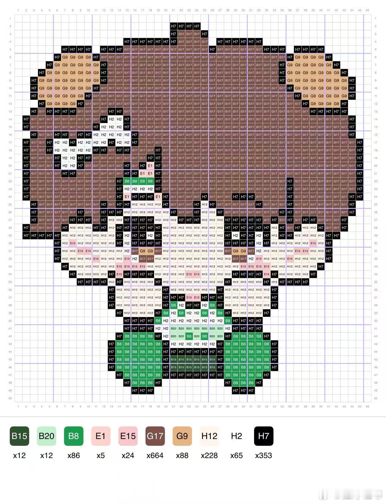 搓了一个24年运动会的拼豆图 