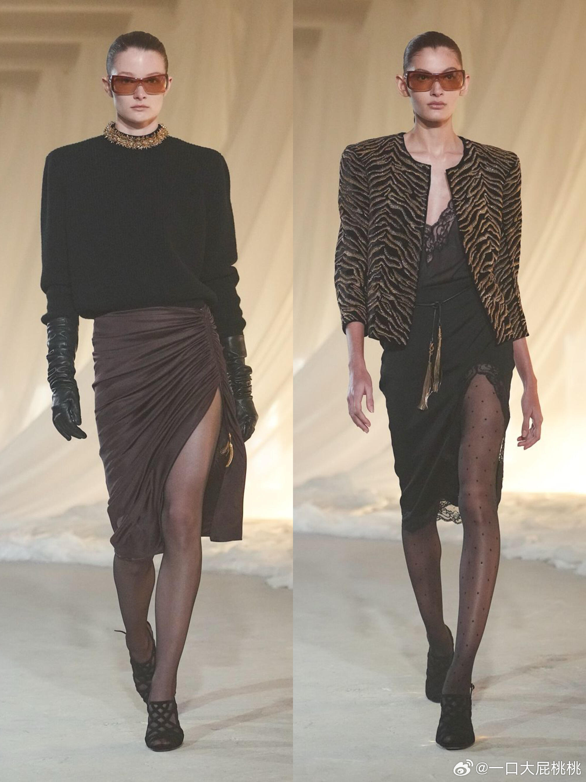 新总监首秀Balmain2026秋冬系列～有一些以前的影子但跟圣罗兰有点傻傻分不